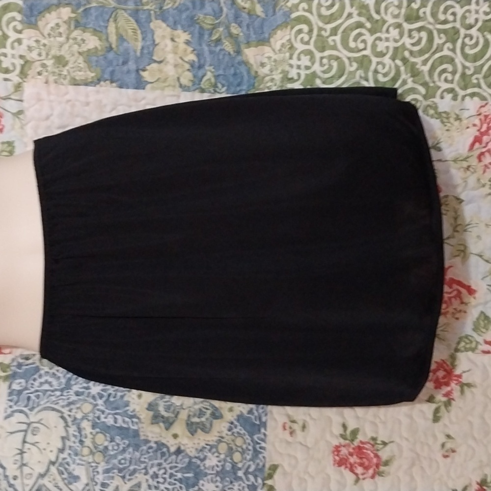 🔵BOGO FREE🔵 Vintage Half Slip Vassarette Black Mini   Sz S